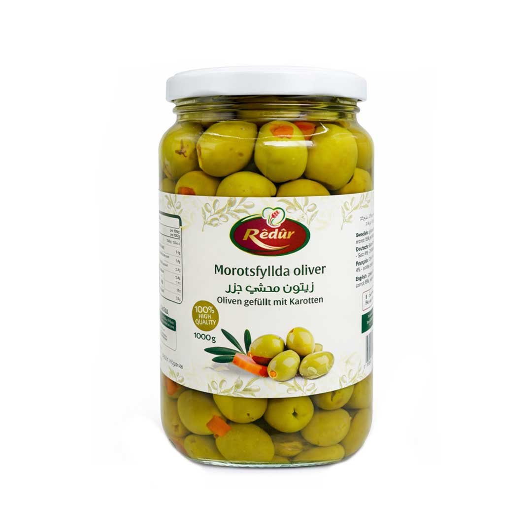 Carrot Stuffed Olives