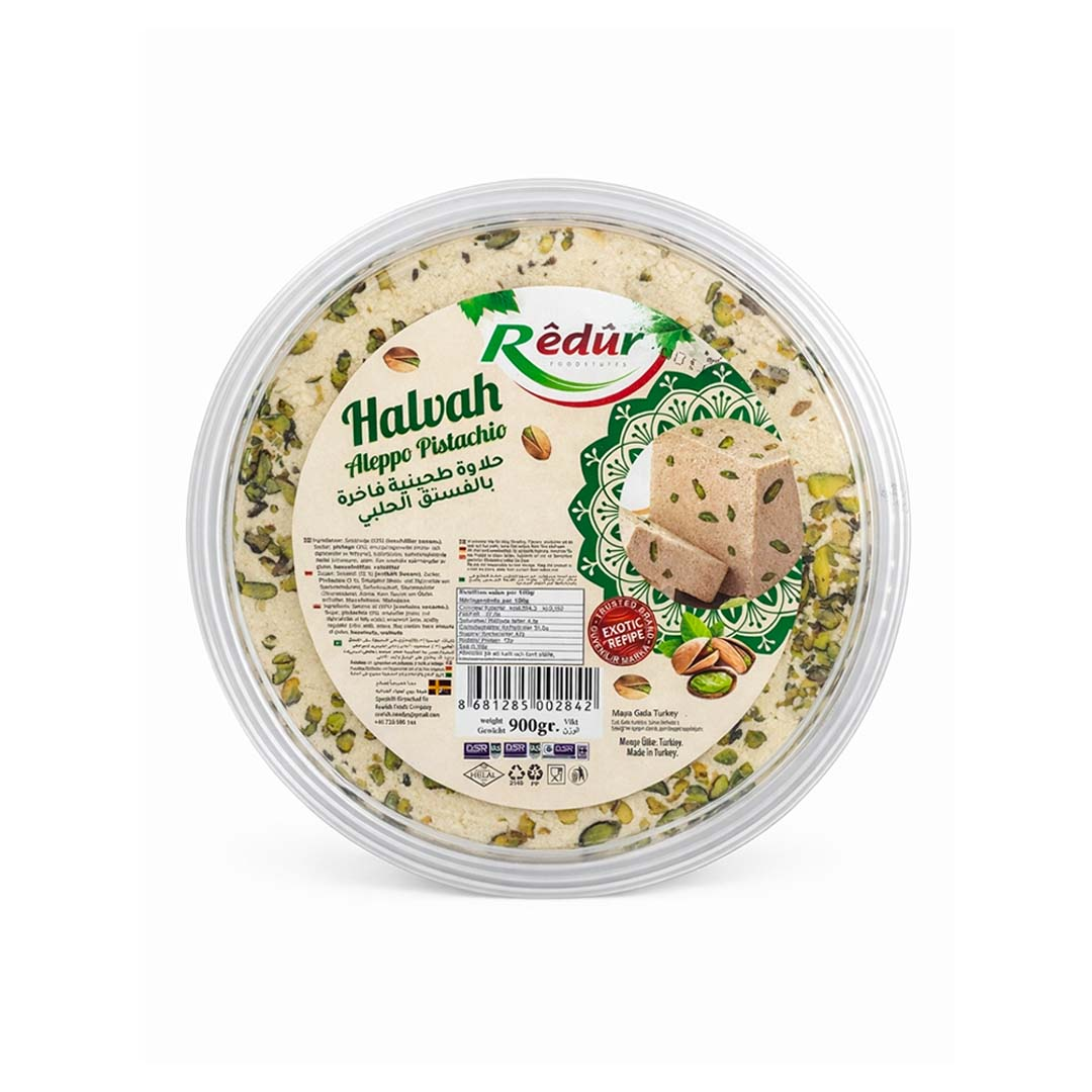 Tahini Halwa with Aleppo Pistachios